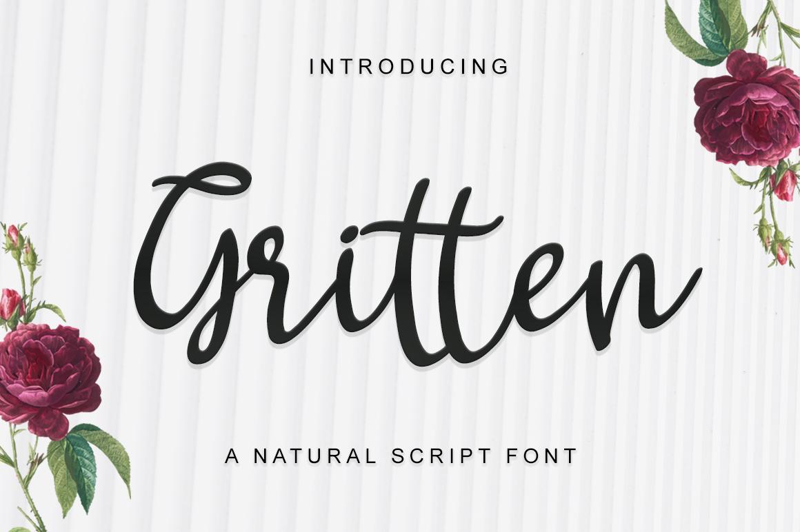 Gritten Font