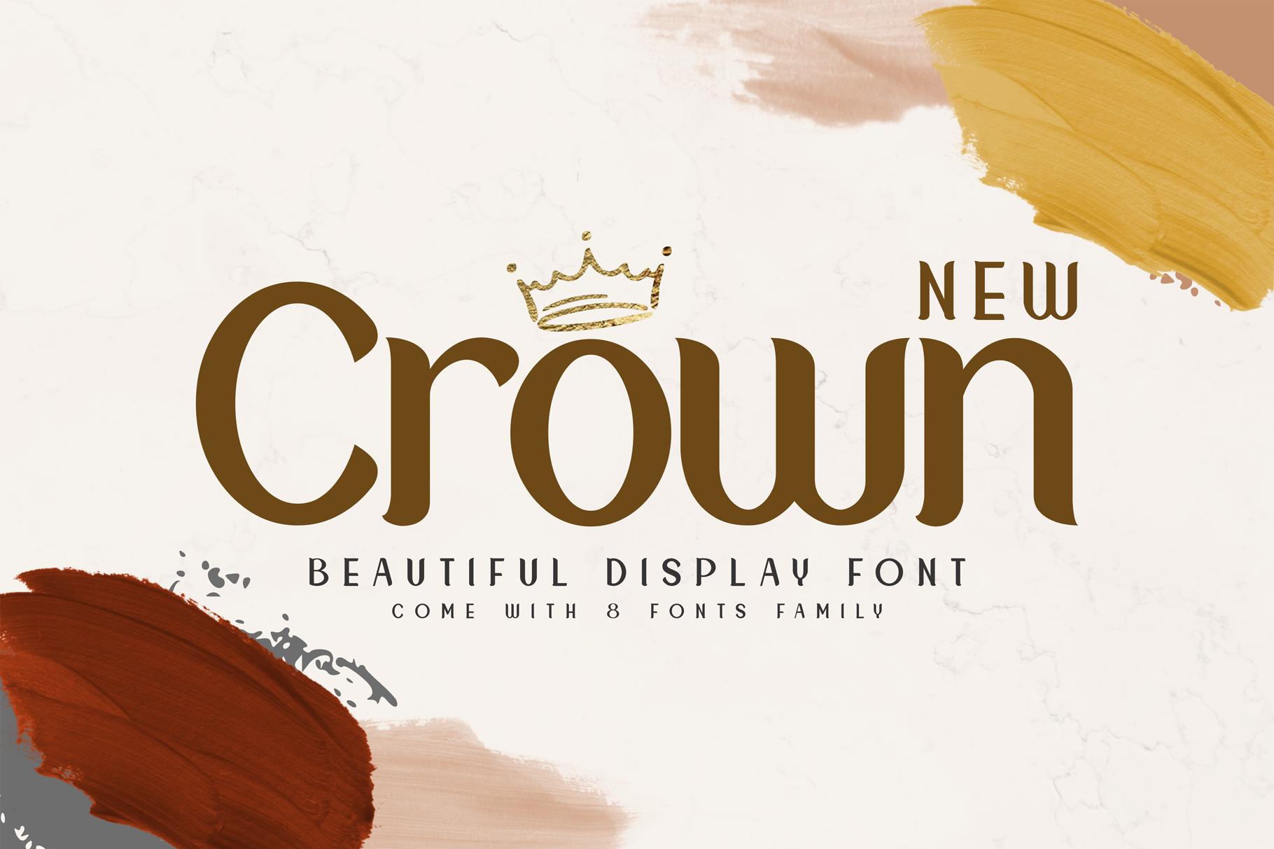 New Crown Font