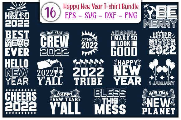 Happy New Year T-shirt Bundle