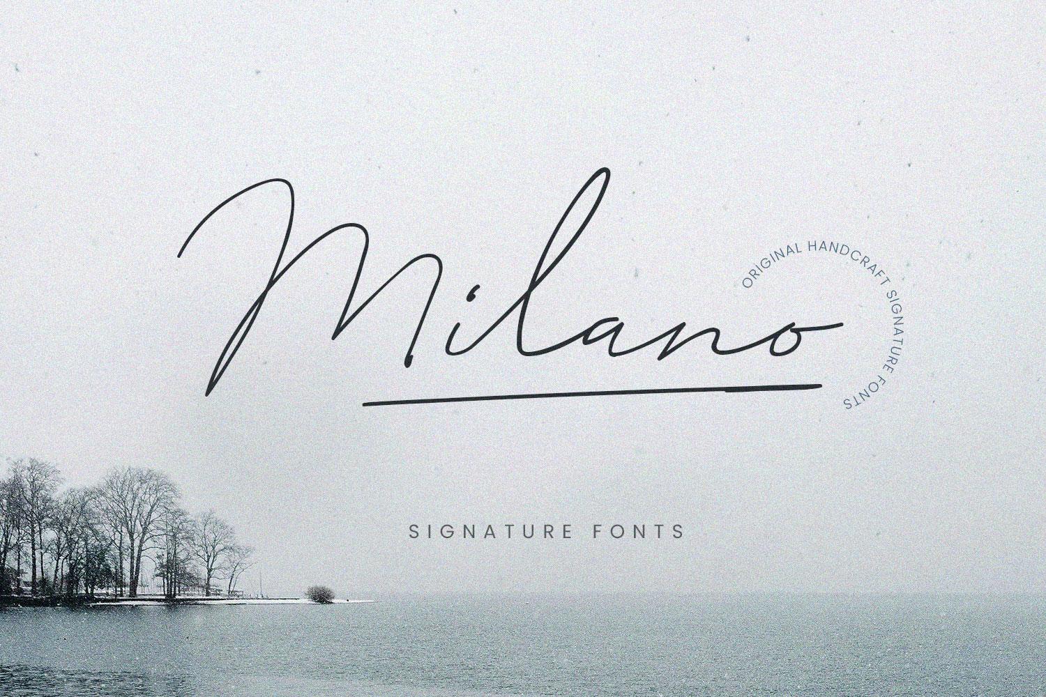 Milano Font