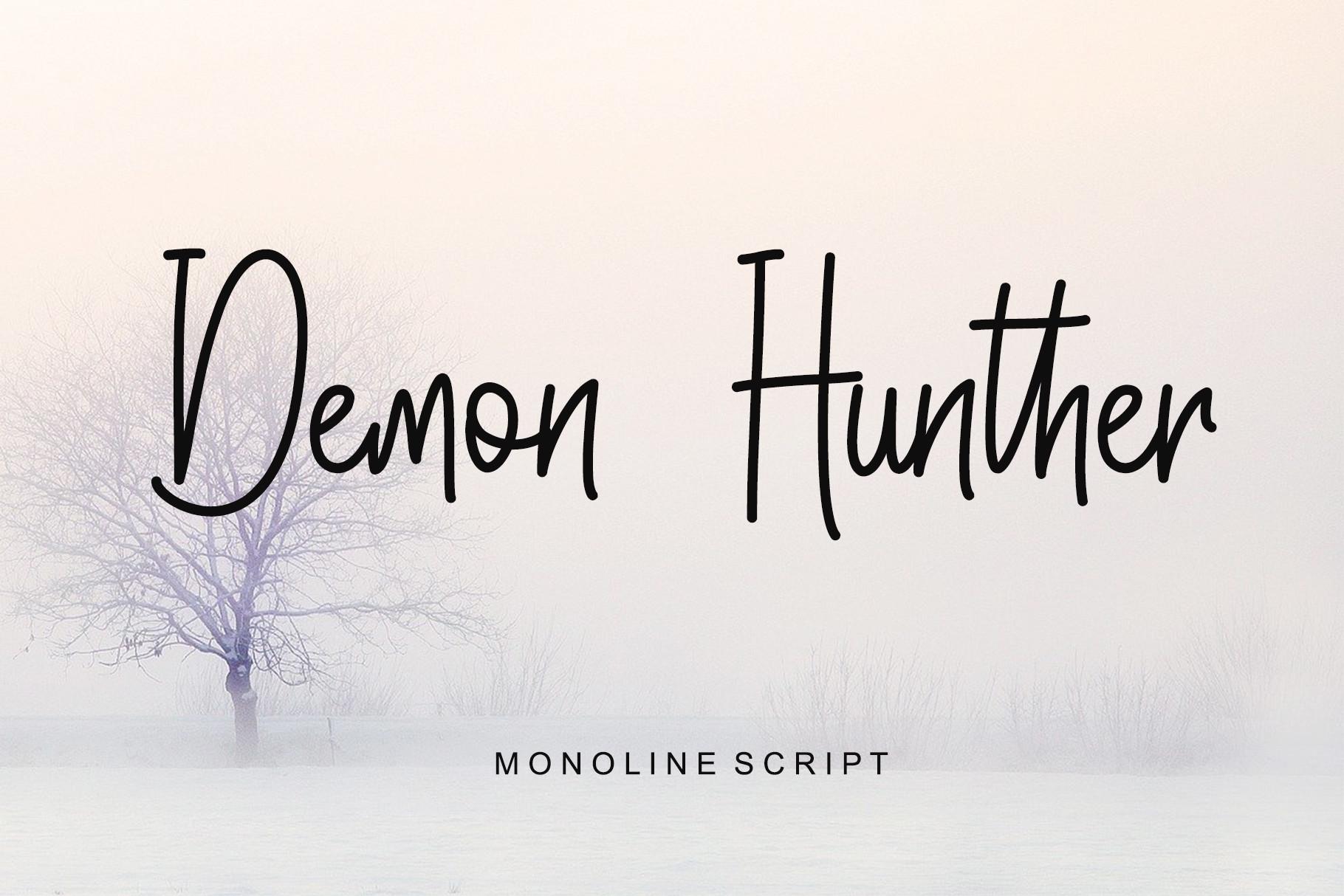 Demon Hunther Font