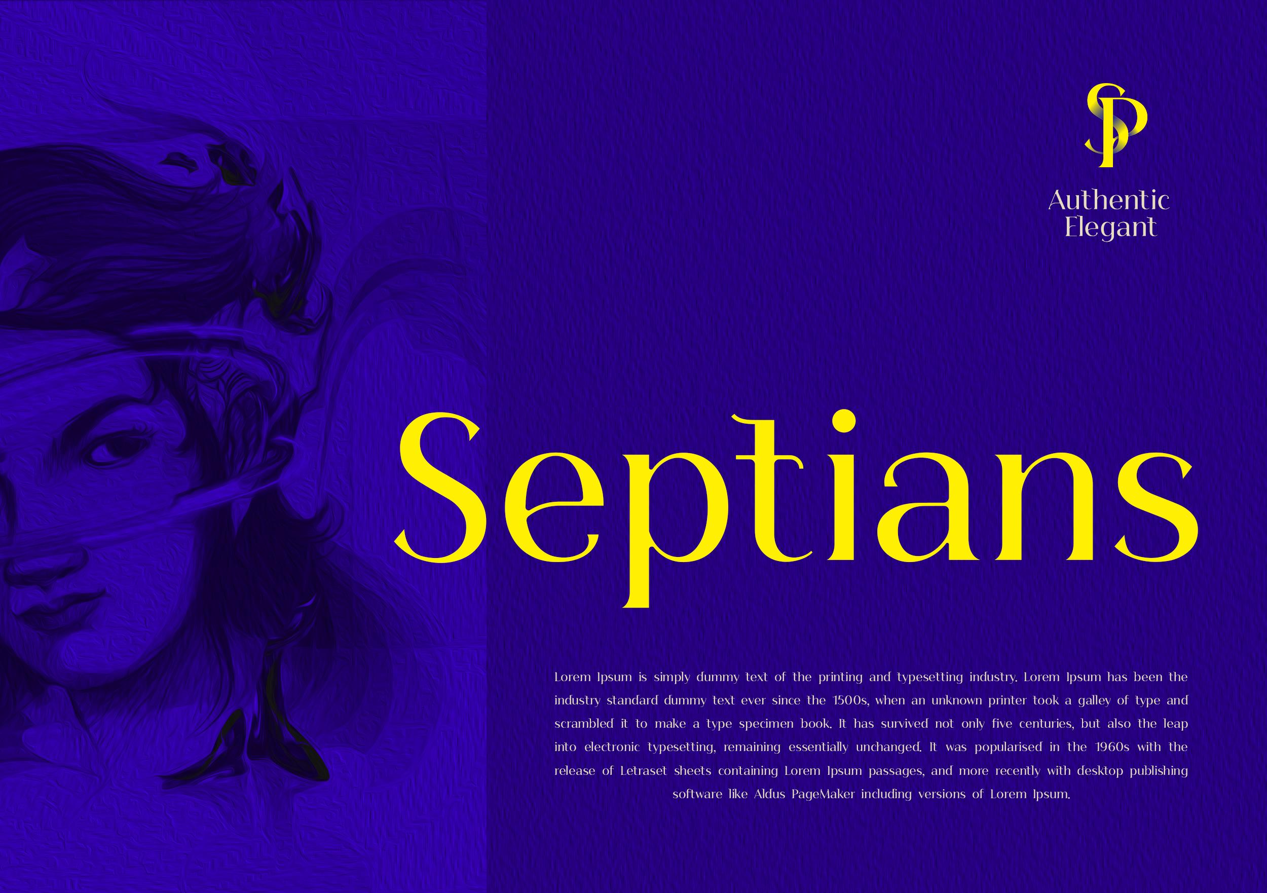Septians Font