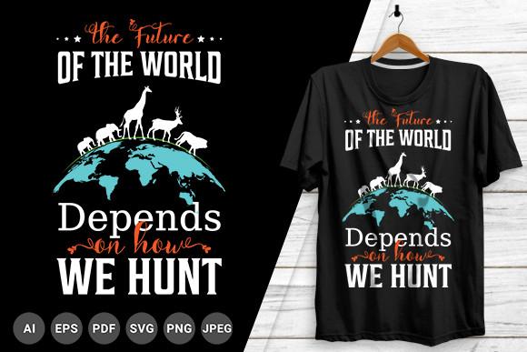 Hunting Deer T-shirt Design