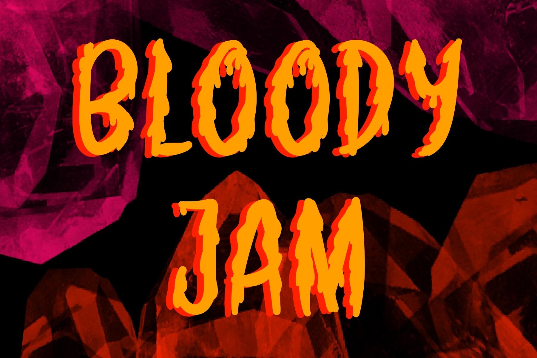 Bloody Jam Font