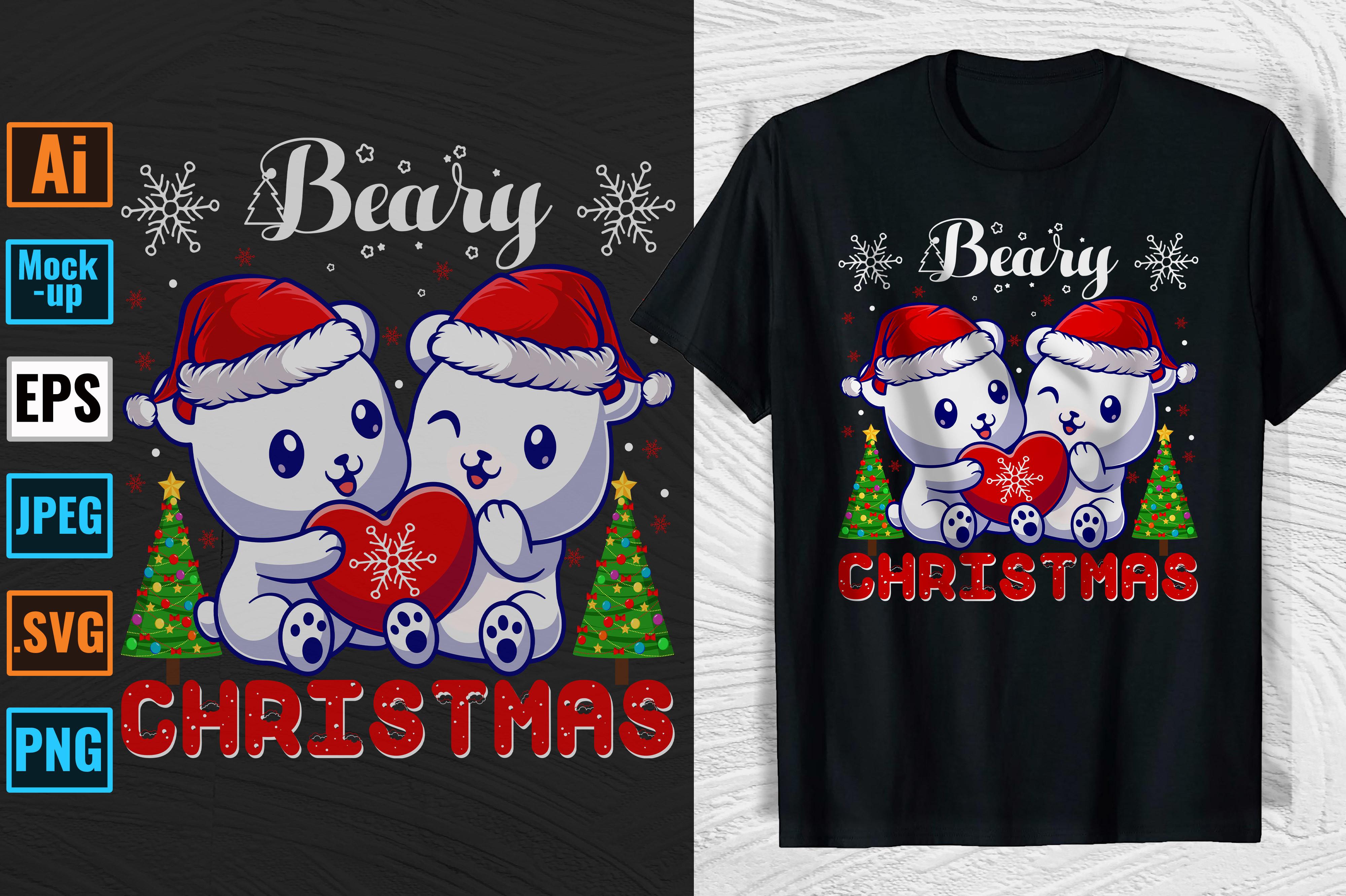 Polar Bear T-shirt and Mug Design