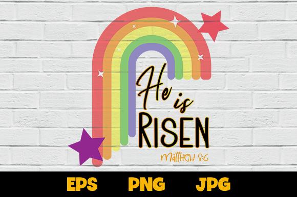 He is Risen PNG