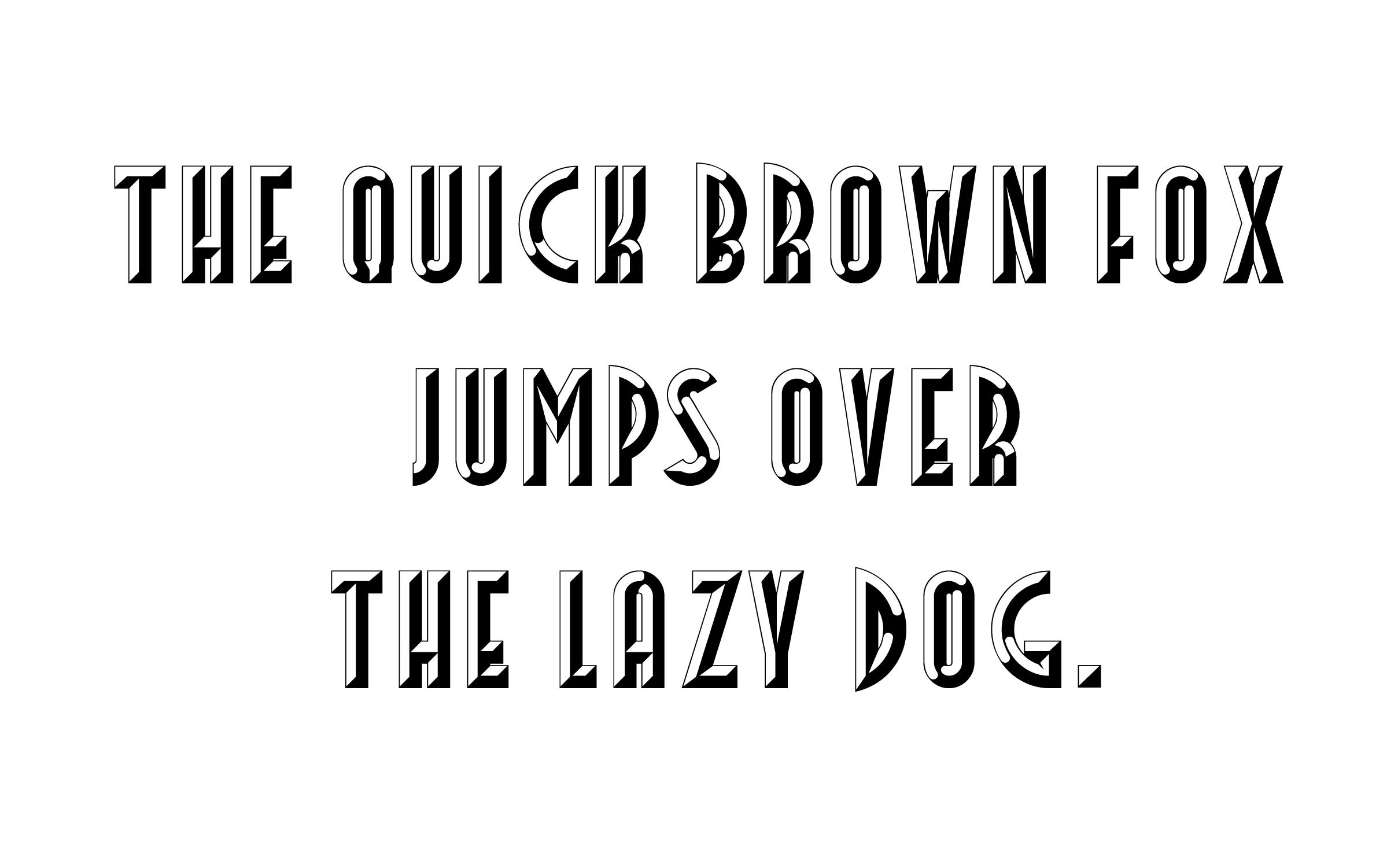 Mirror Font