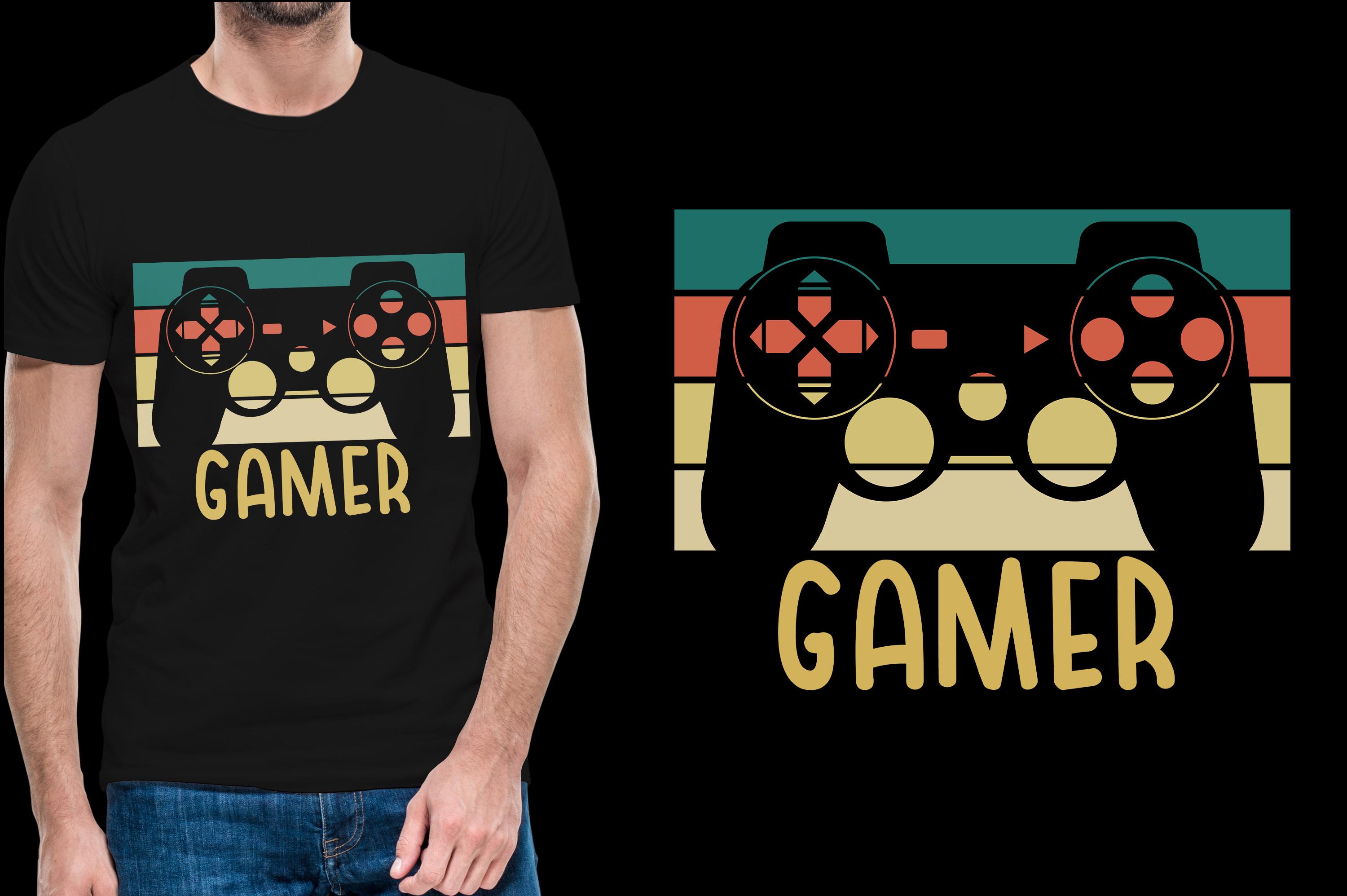 Gamer Gaming Tshirt Design