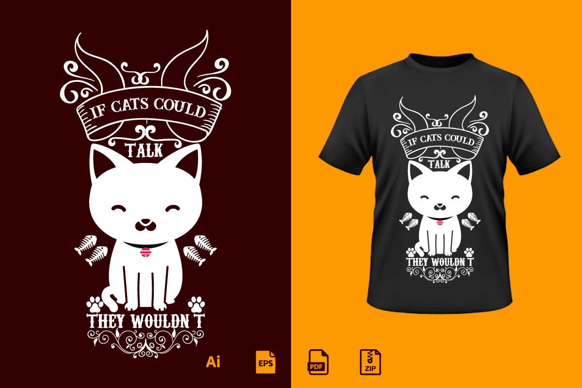 Cat Tshirt Design 20