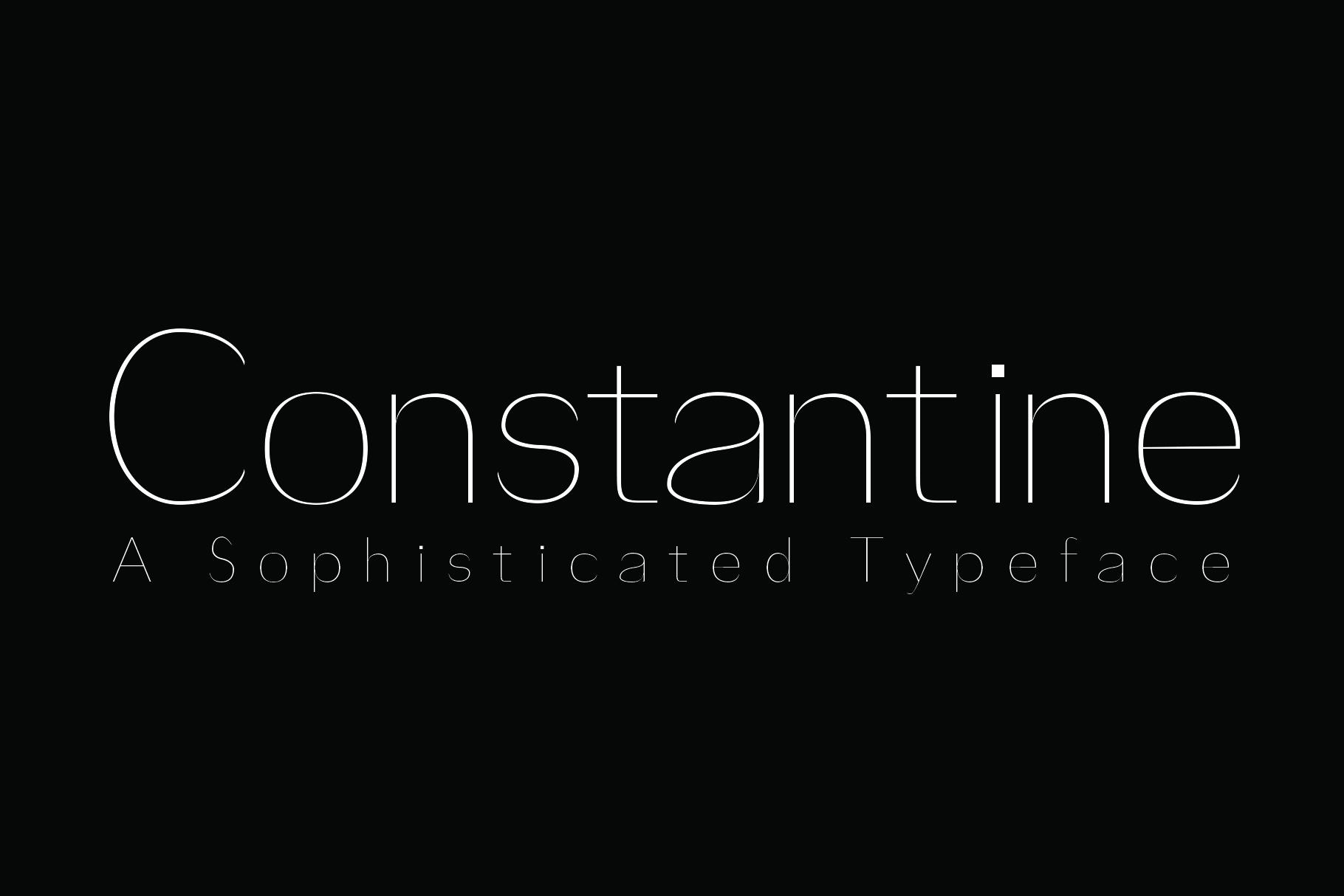 Constantine Font