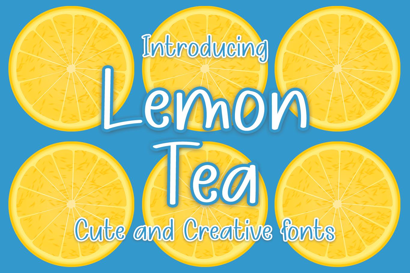 Lemon Tea Font