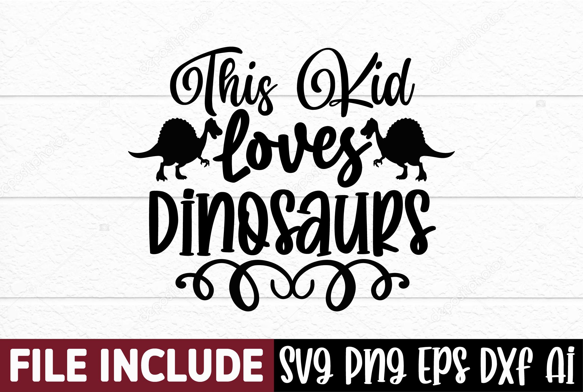 This Kid Loves Dinosaurs