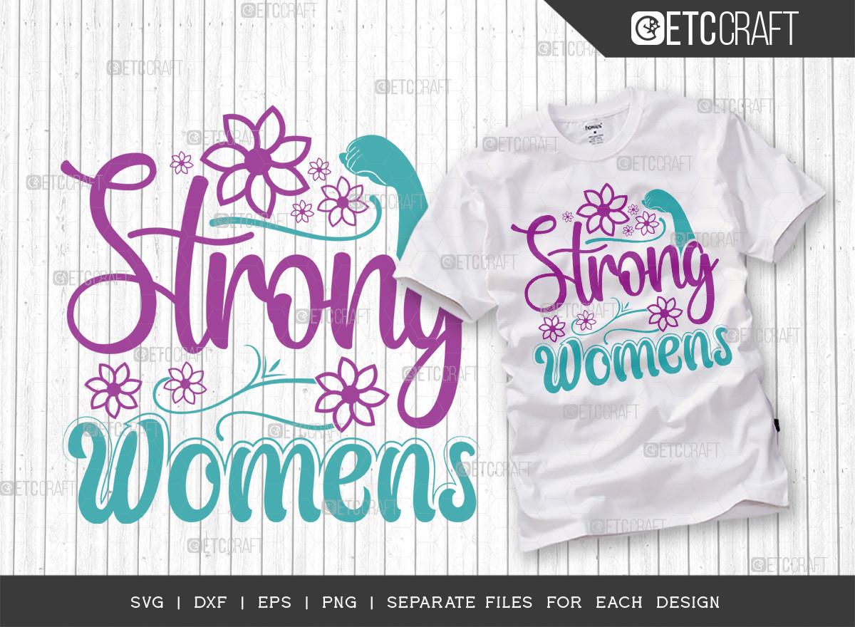 Strong Womens Svg Cut File | Internation