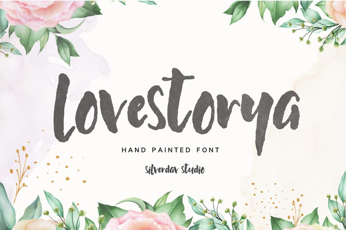 Love Storya Font
