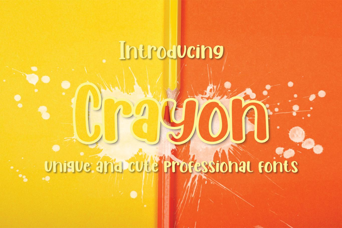 Crayon Font