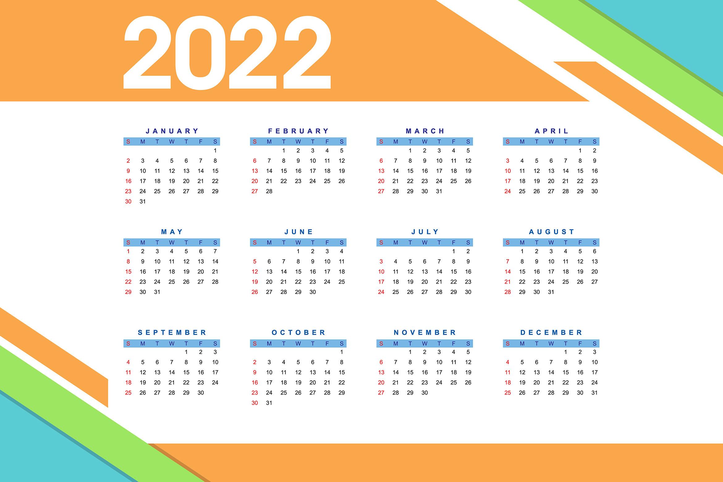 Calendar 2022