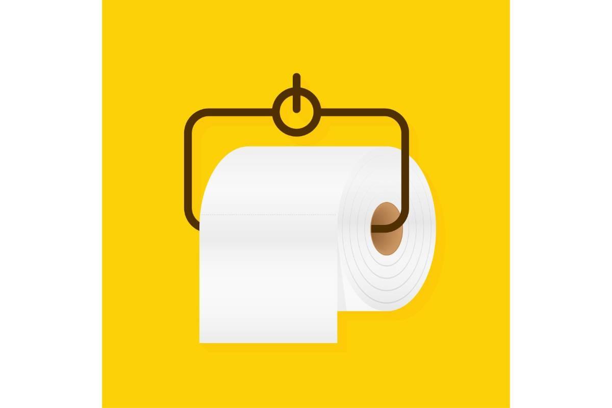 Vintage Toilet Paper, Great Design for