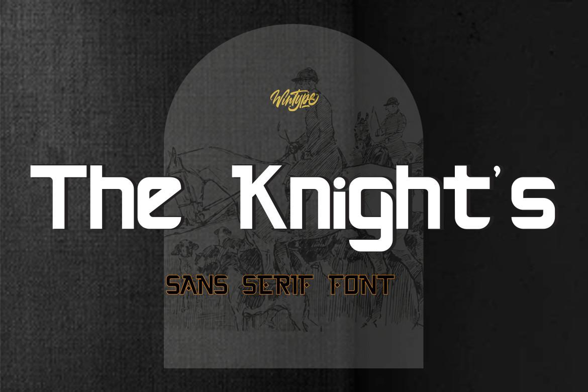 The Knight Font