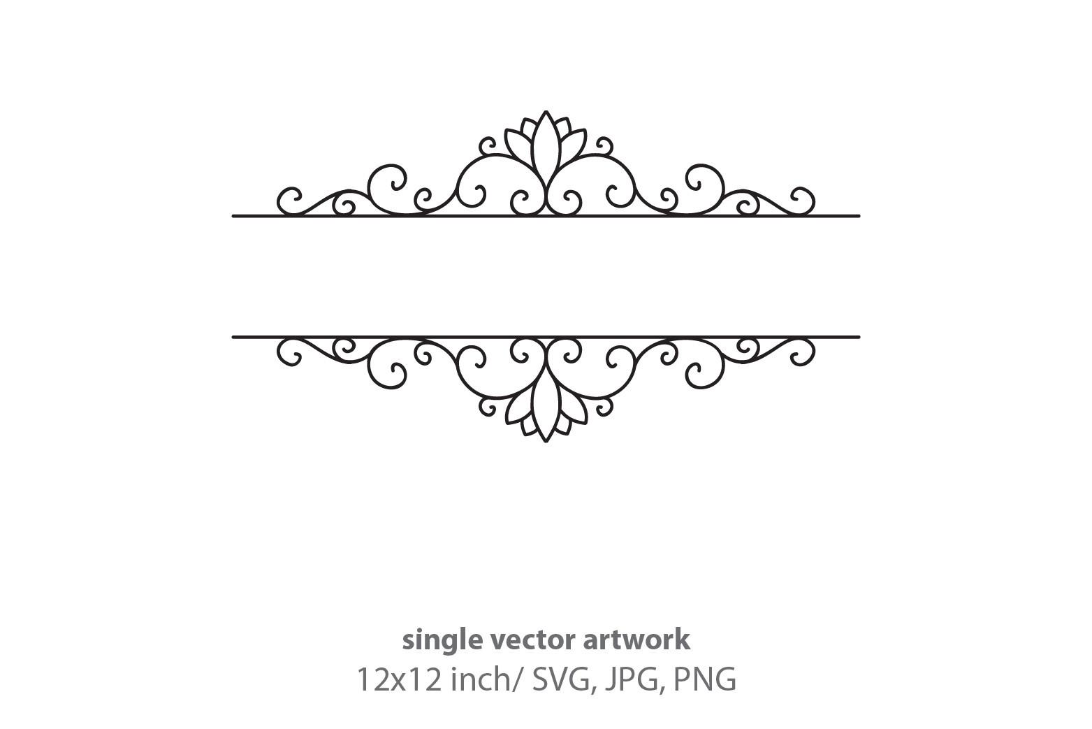 Empty Ornamental Frame