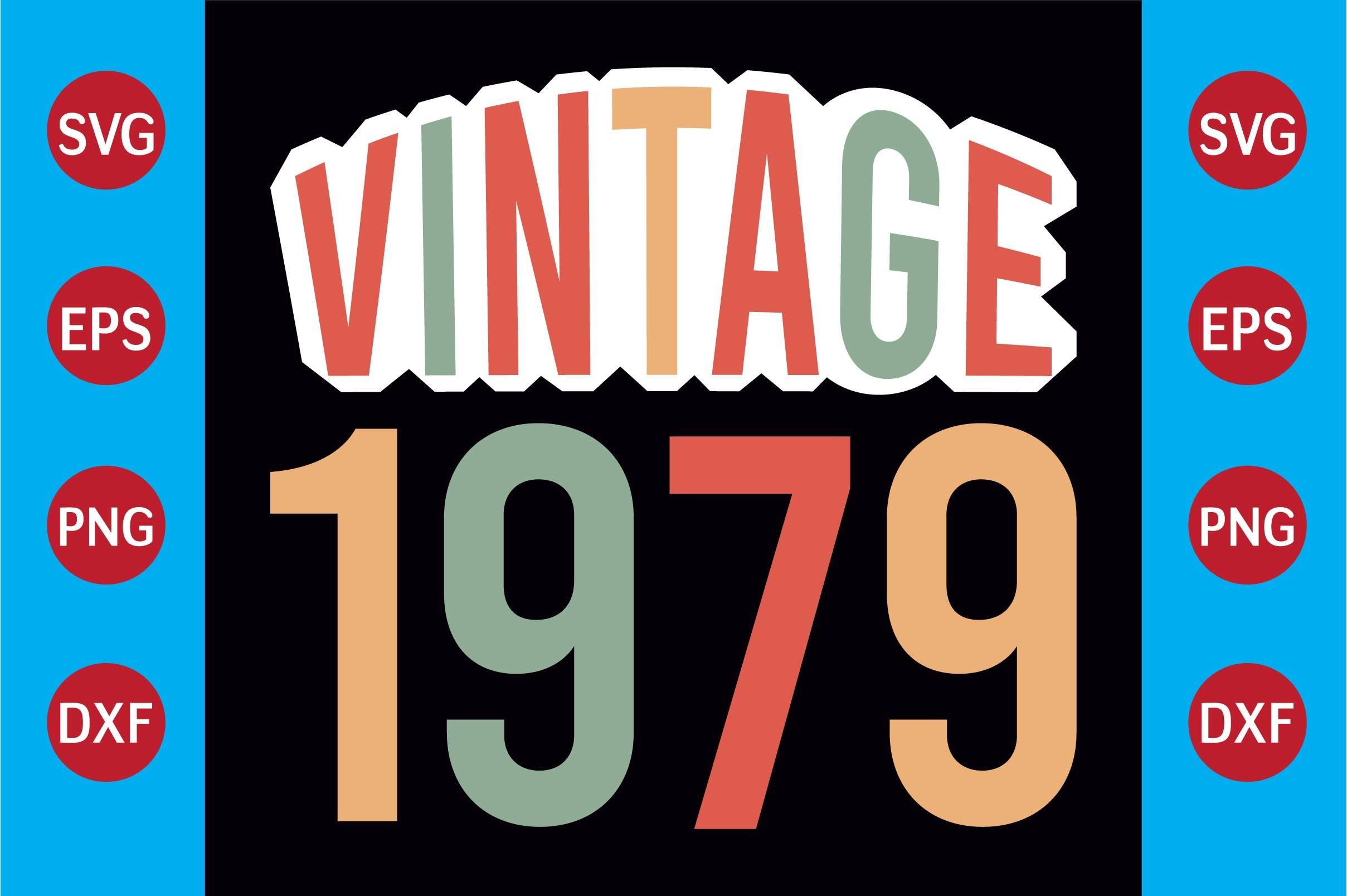 Vintage 1979  T-shirt Design