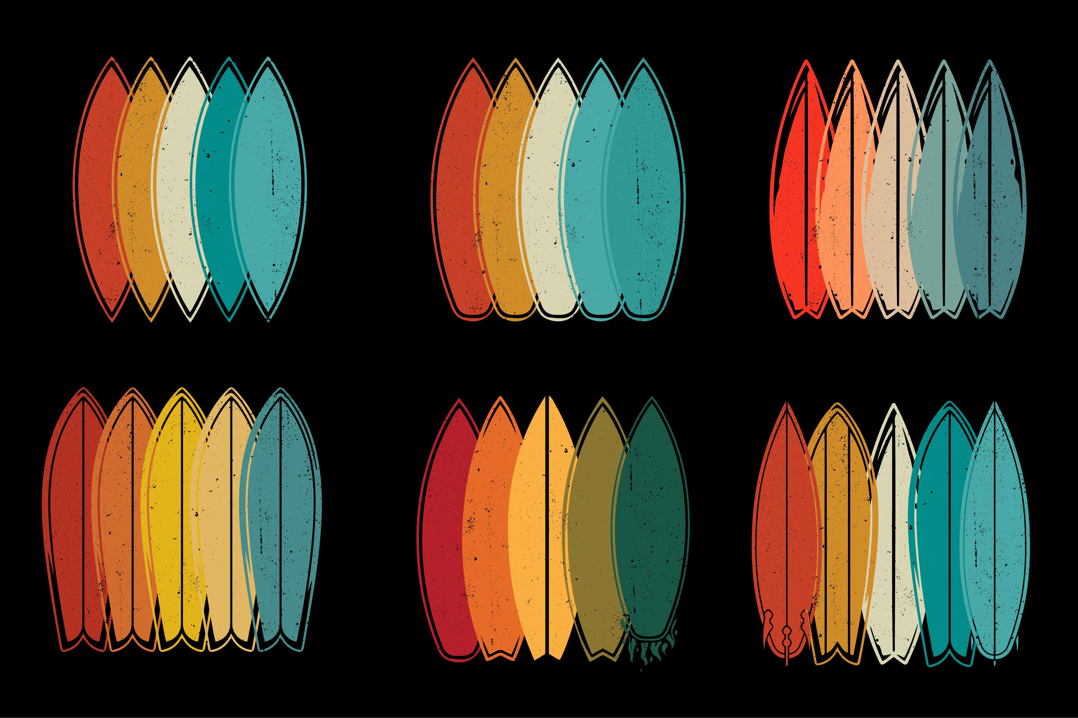 Surfboard T-Shirt Design Graphics