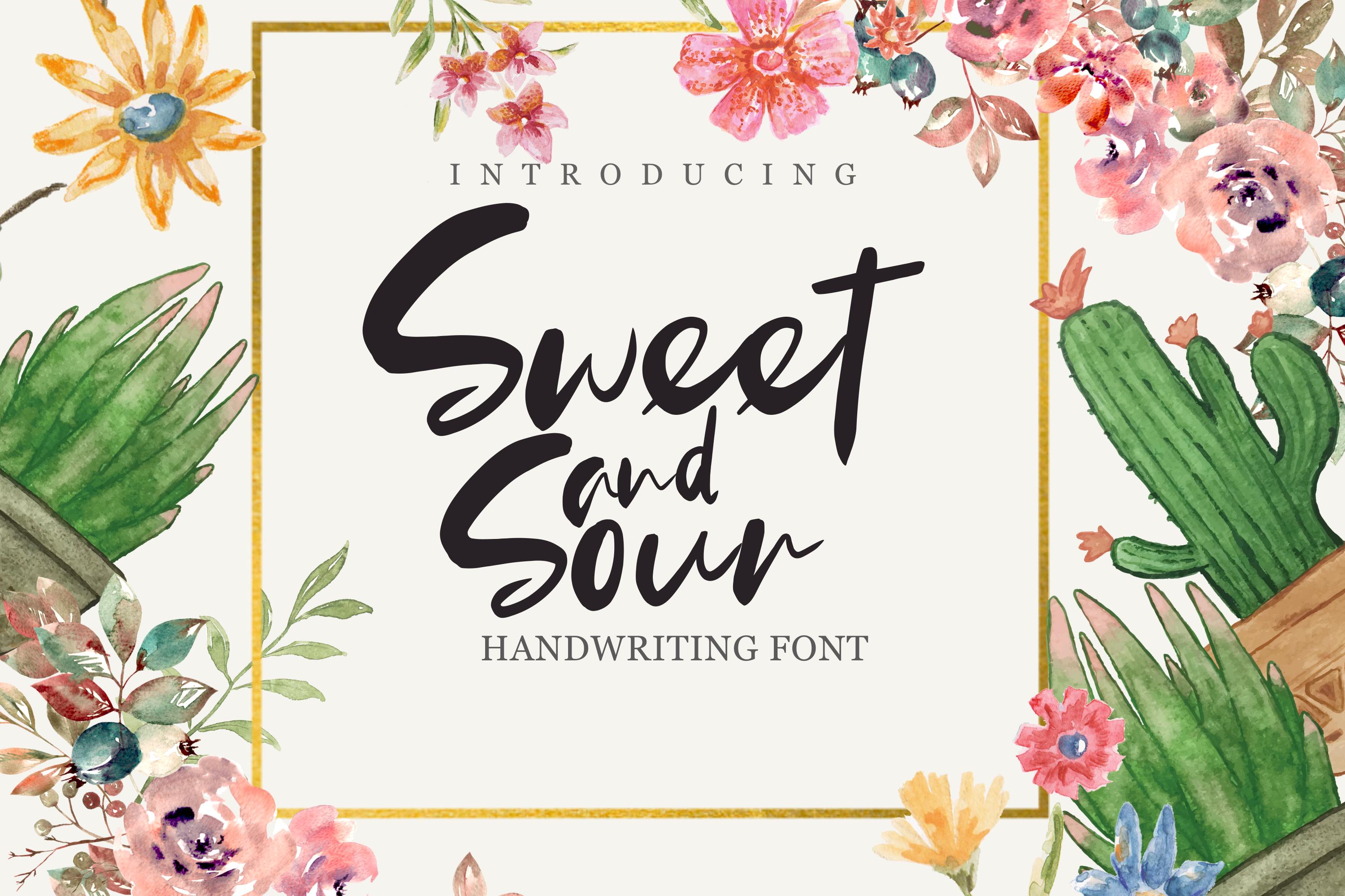 Sweet and Sour Font