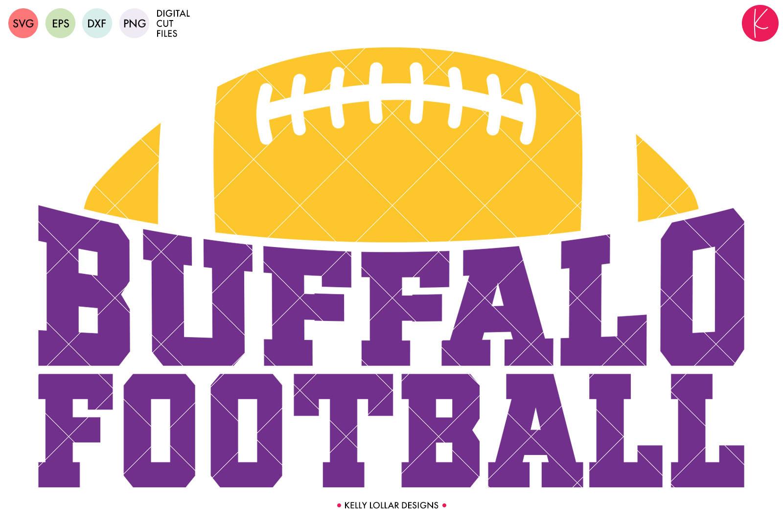 Buffalo Football Curved