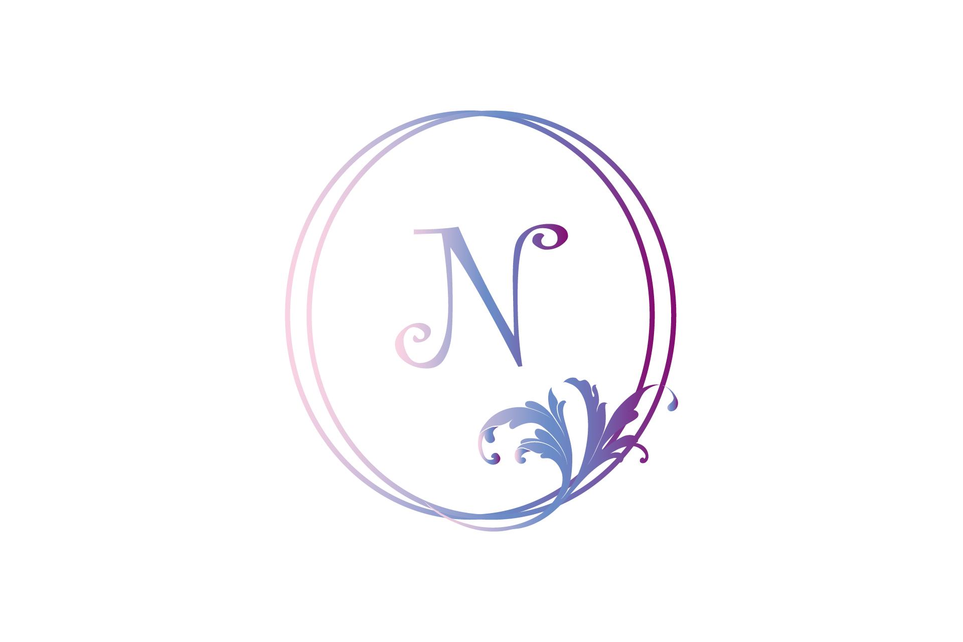 Monogram Elegant Floral