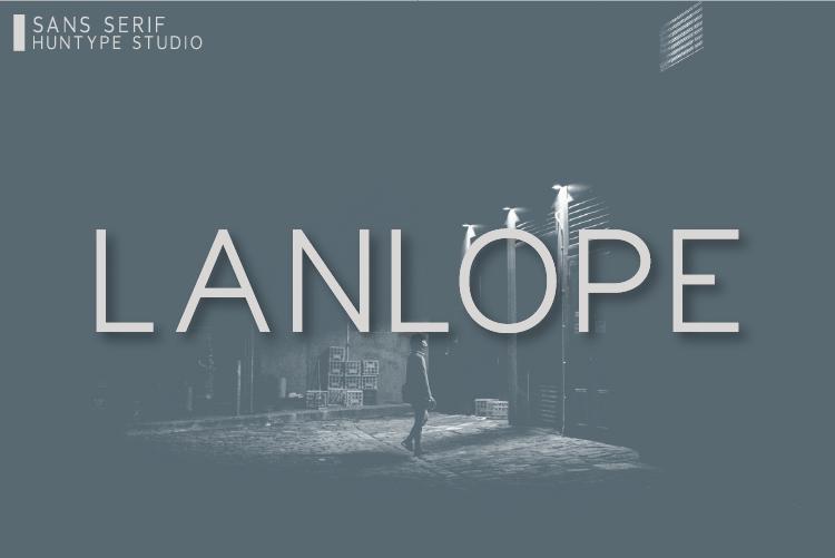 Lanlope Font
