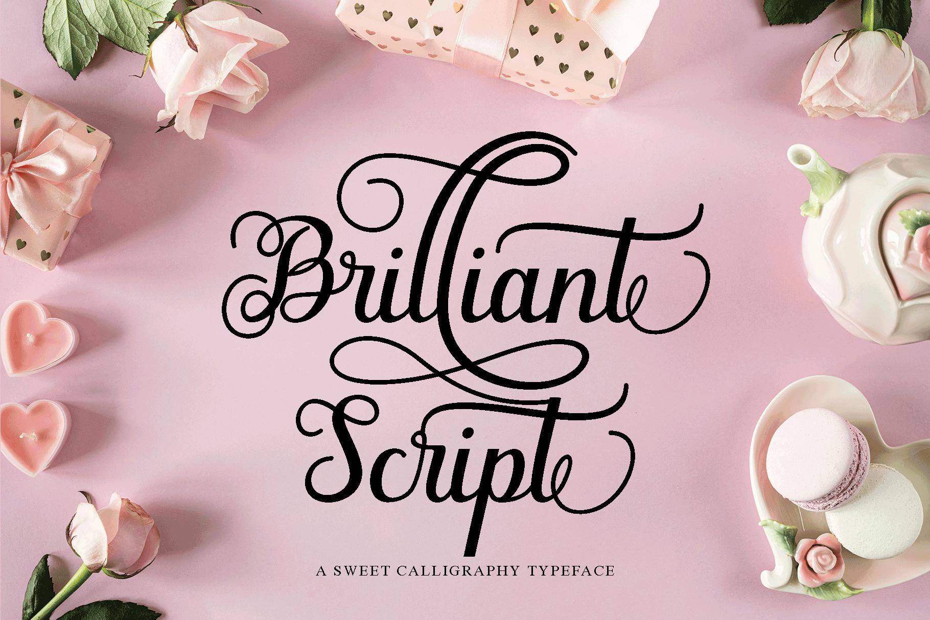 Brilliat Script Font