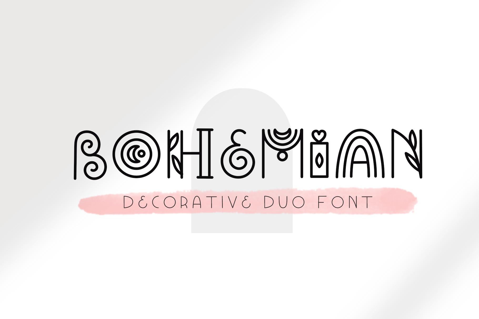 Bohemian Font