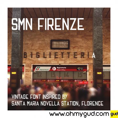 SMN Firenze Font