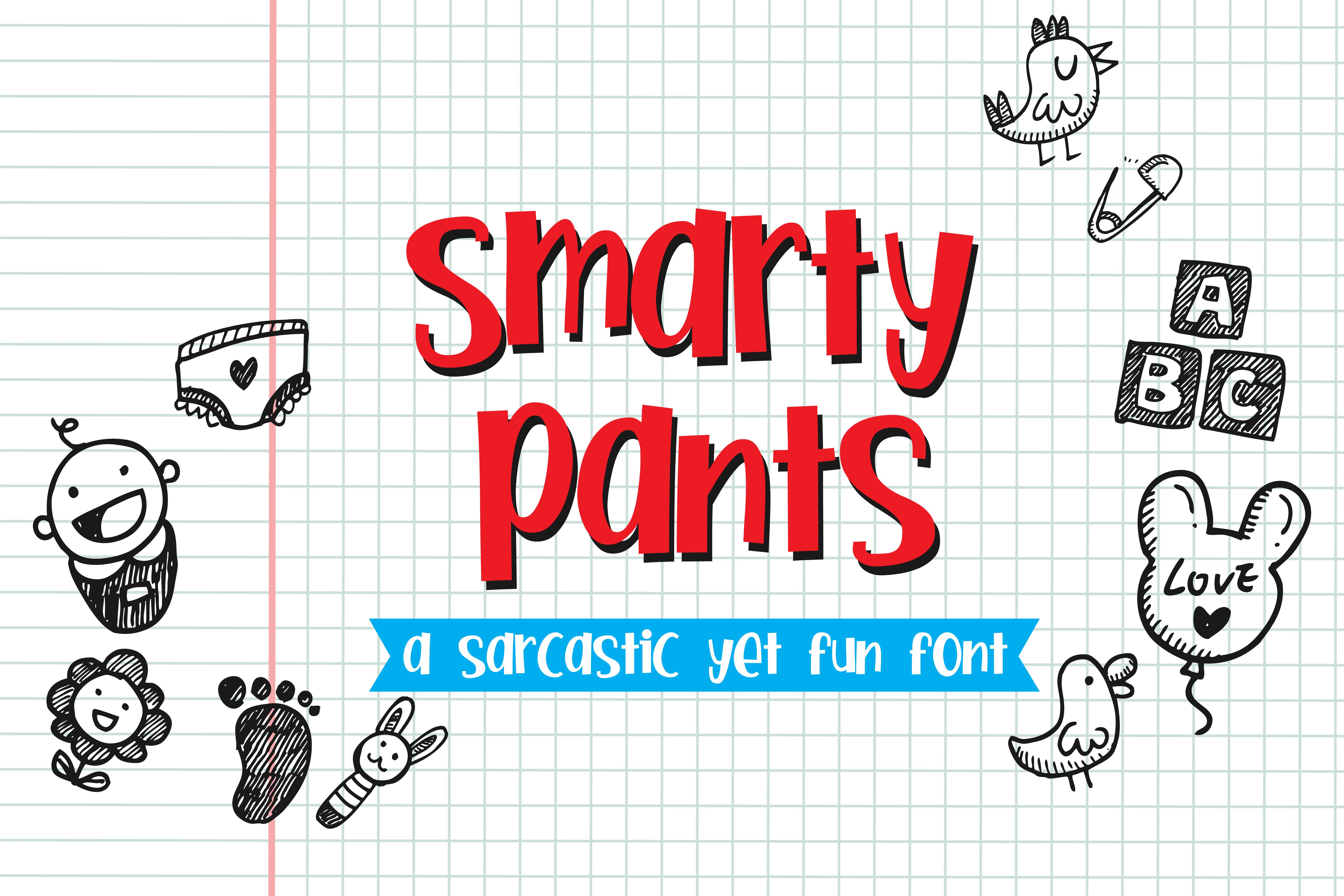 Smarty Pants Font