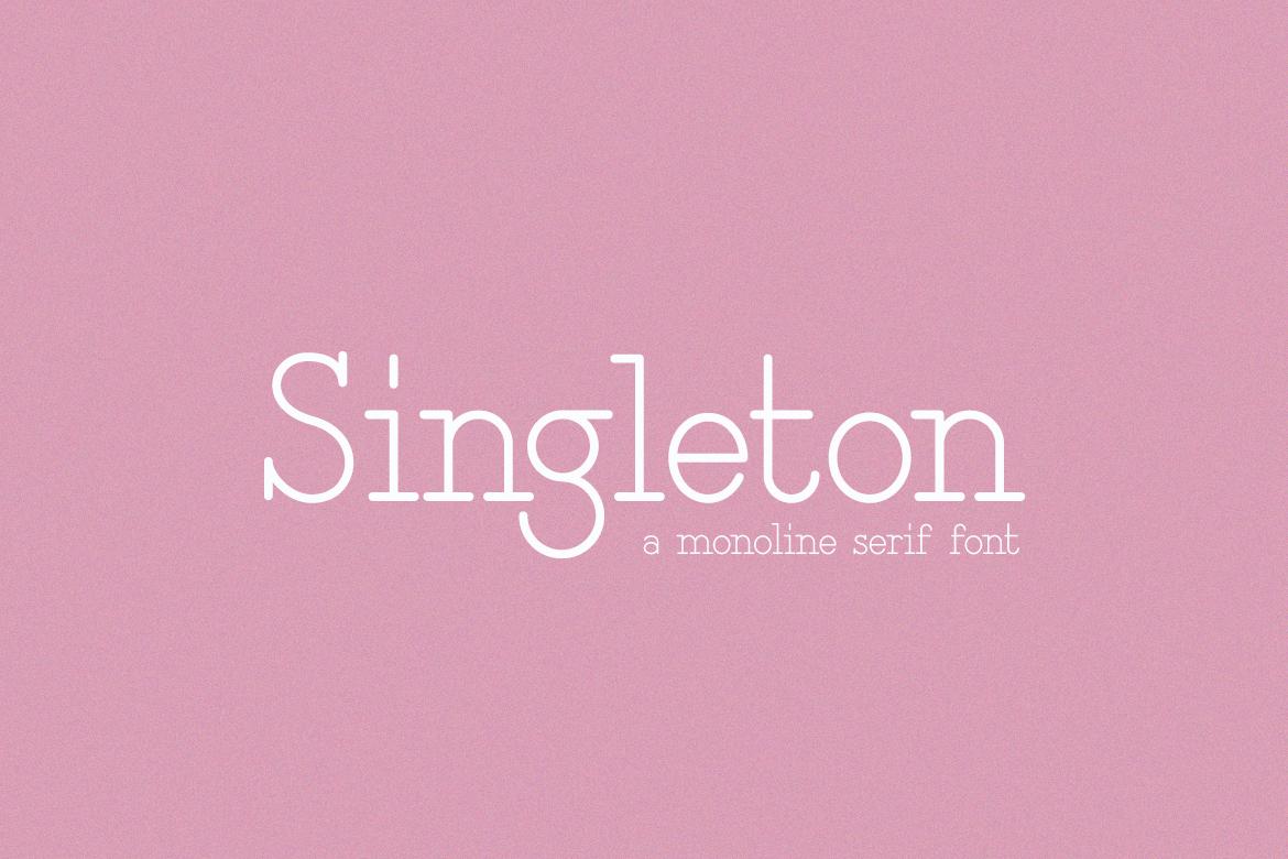 Singleton Font
