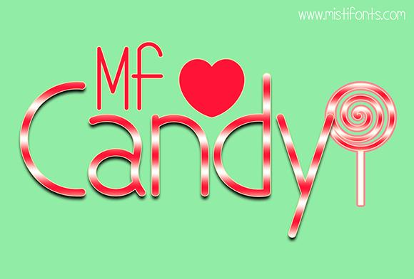 Mf Candy Font