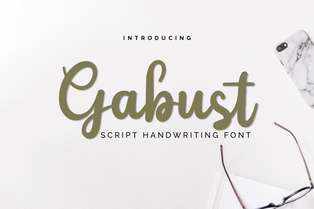 Gabust Font