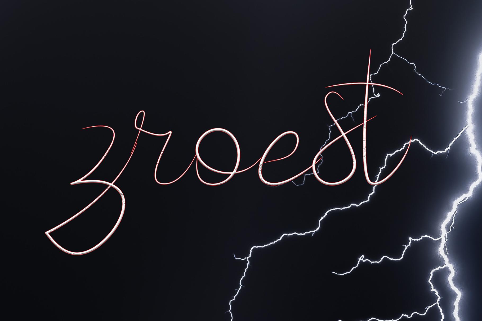Zroest Font