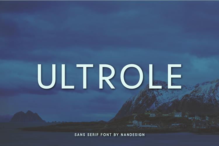 Ultrole Font