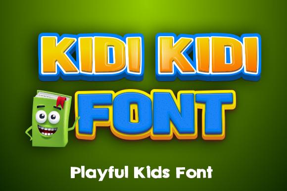 Kidi Kidi Font