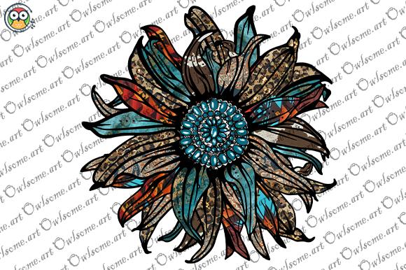 Sunflower Western Sublimation