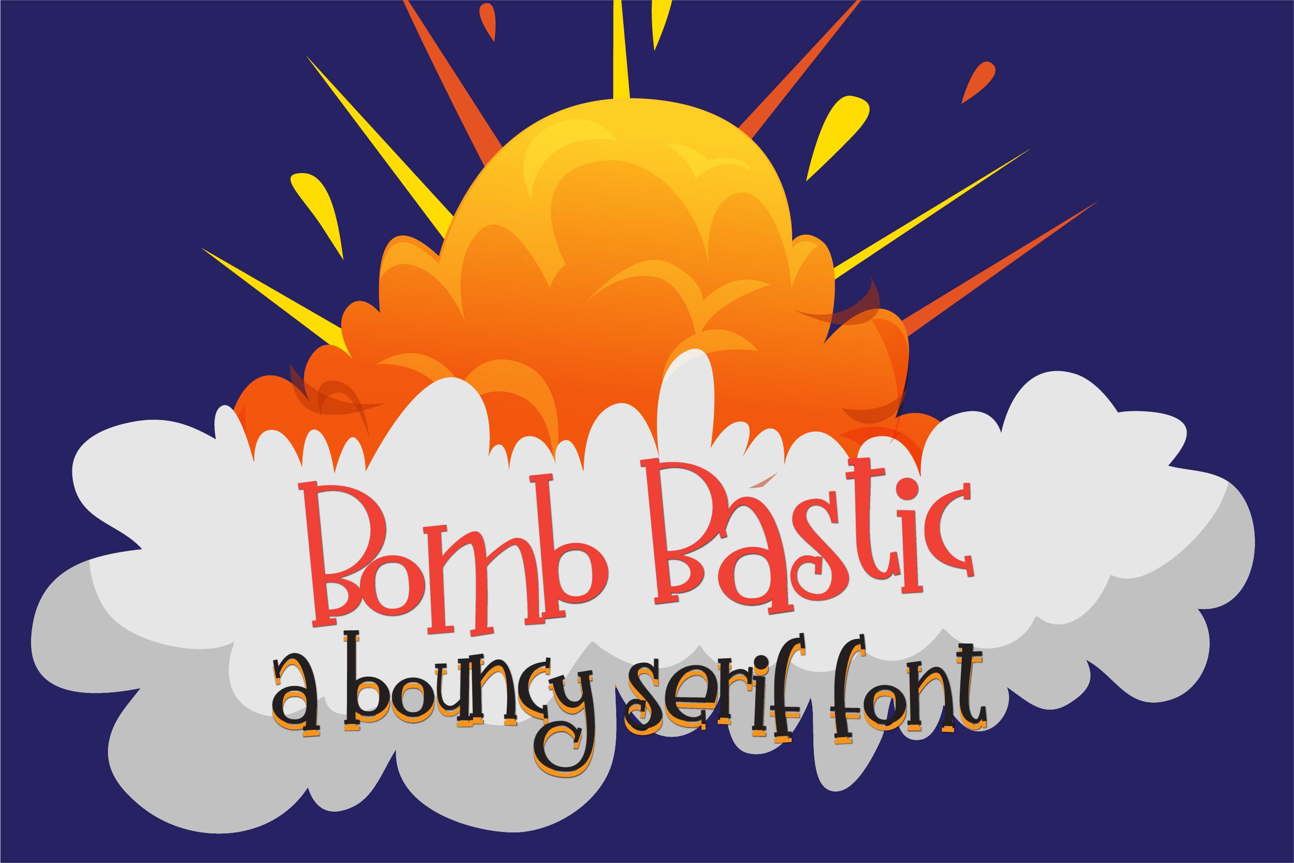 Bomb Bastic Font