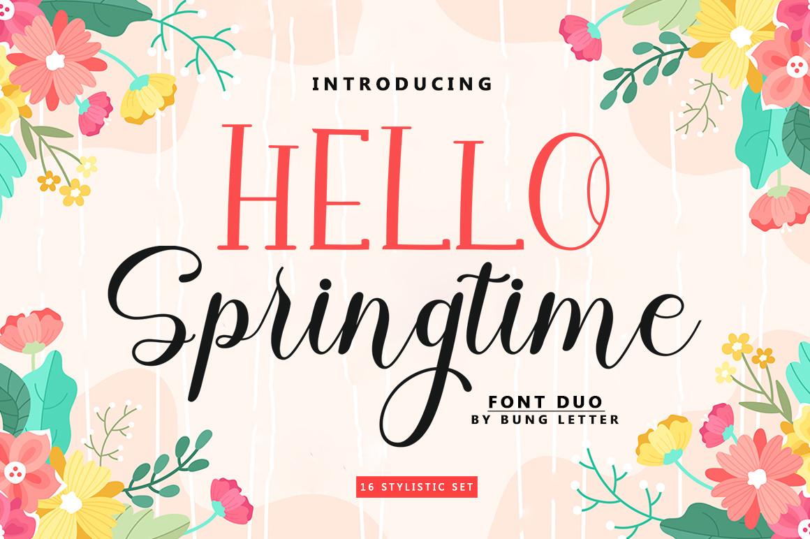 Hello Springtime 
