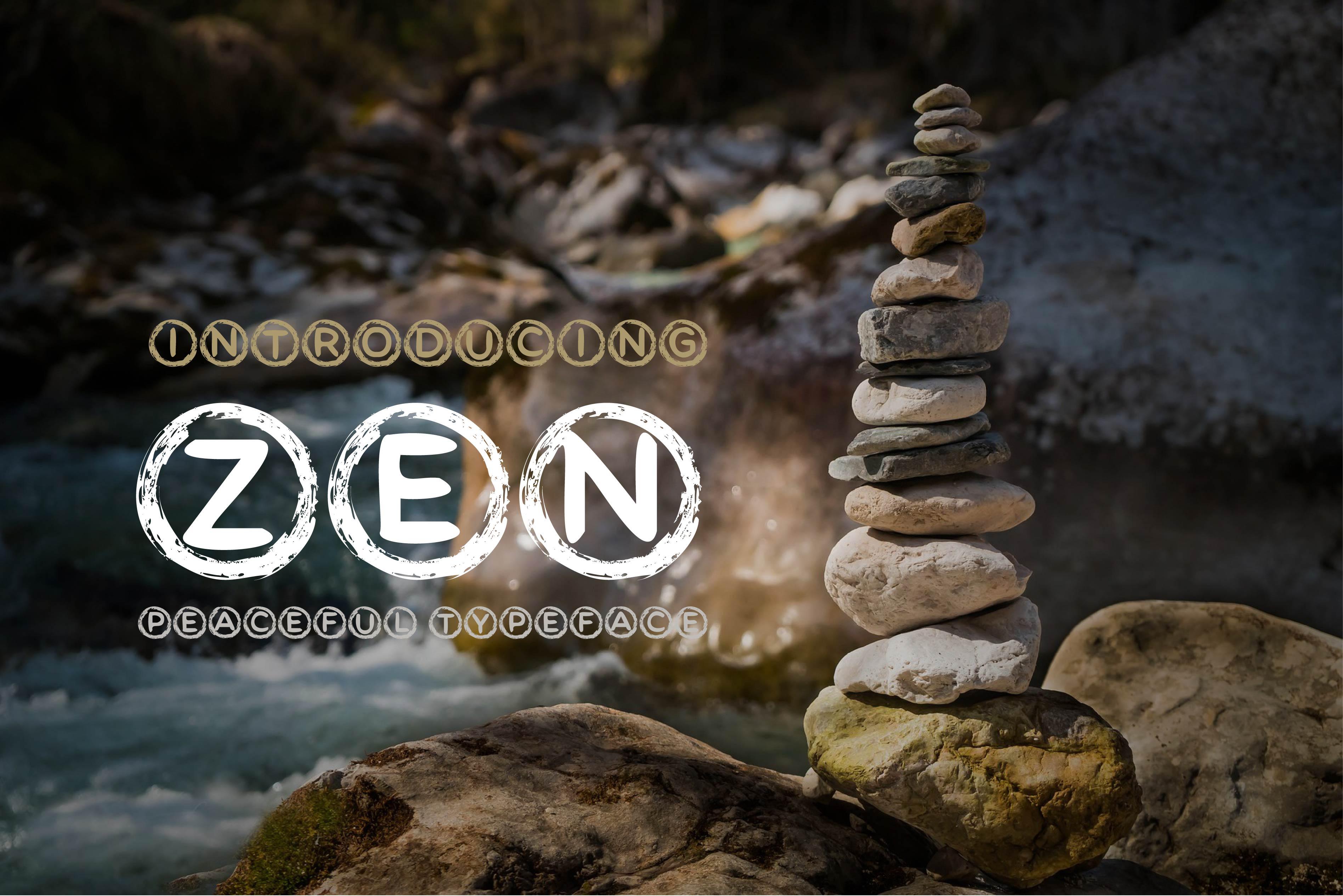 Zen Circle Font