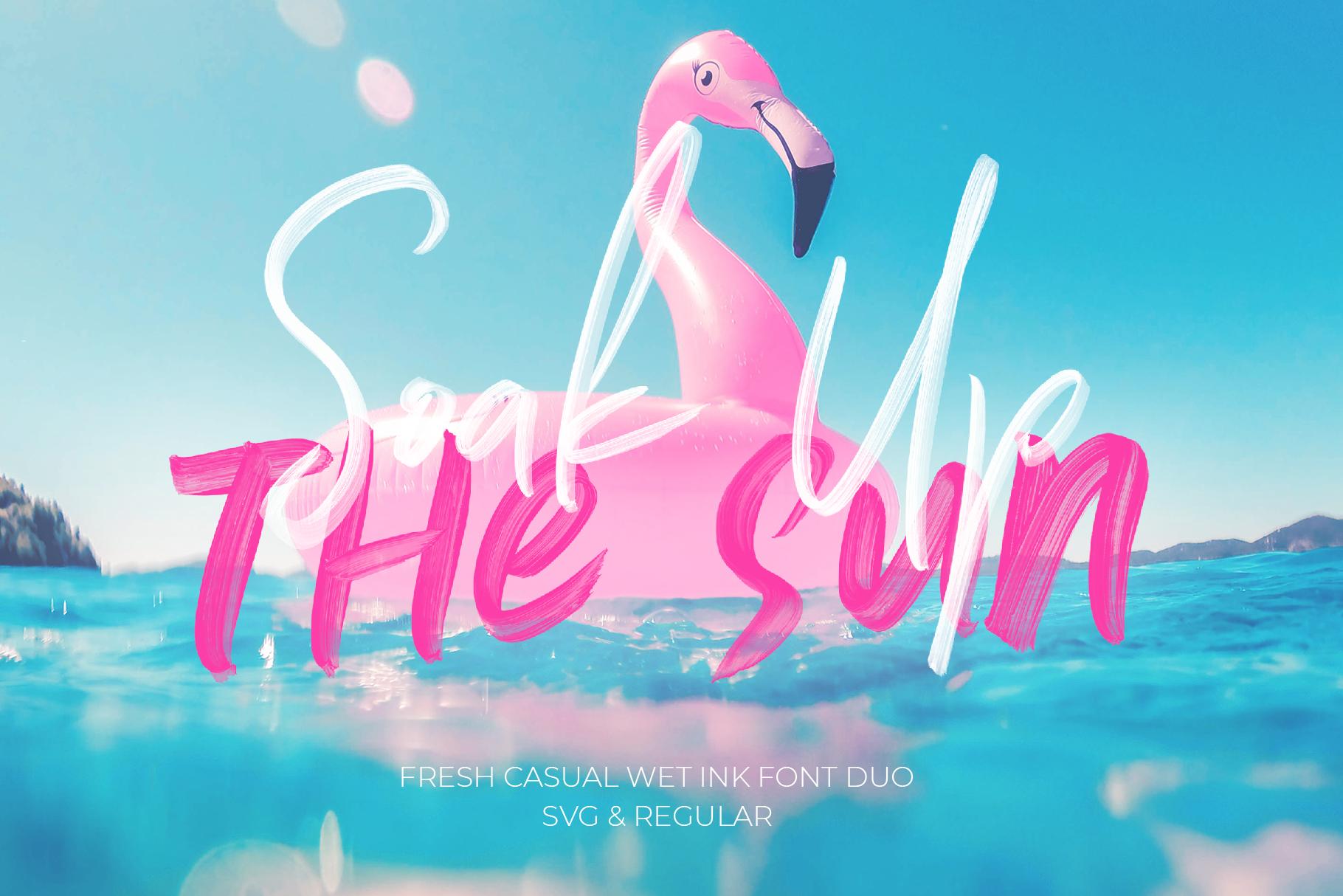 Soak Up the Sun Duo Font