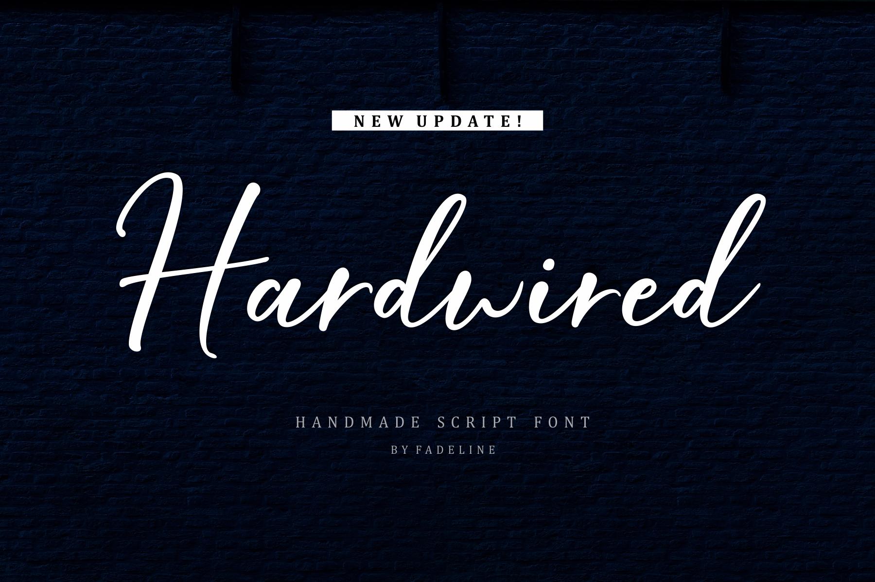 Hardwired Font