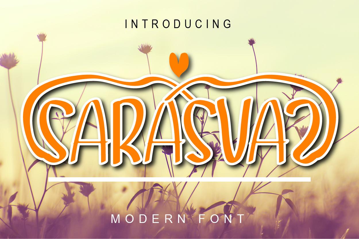 Sarasvaz Font