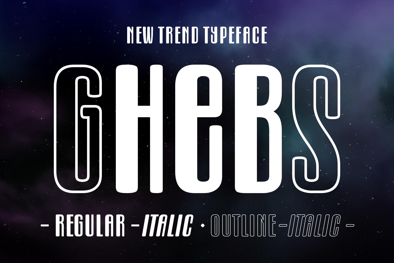 Ghebs Font