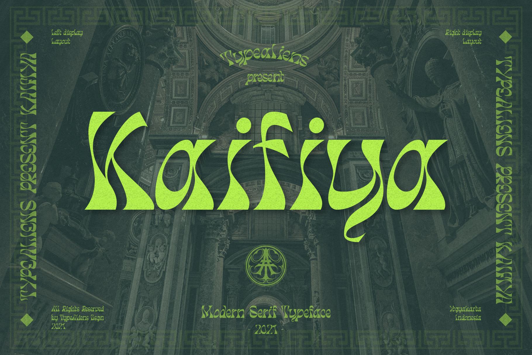 Kaifiya Font