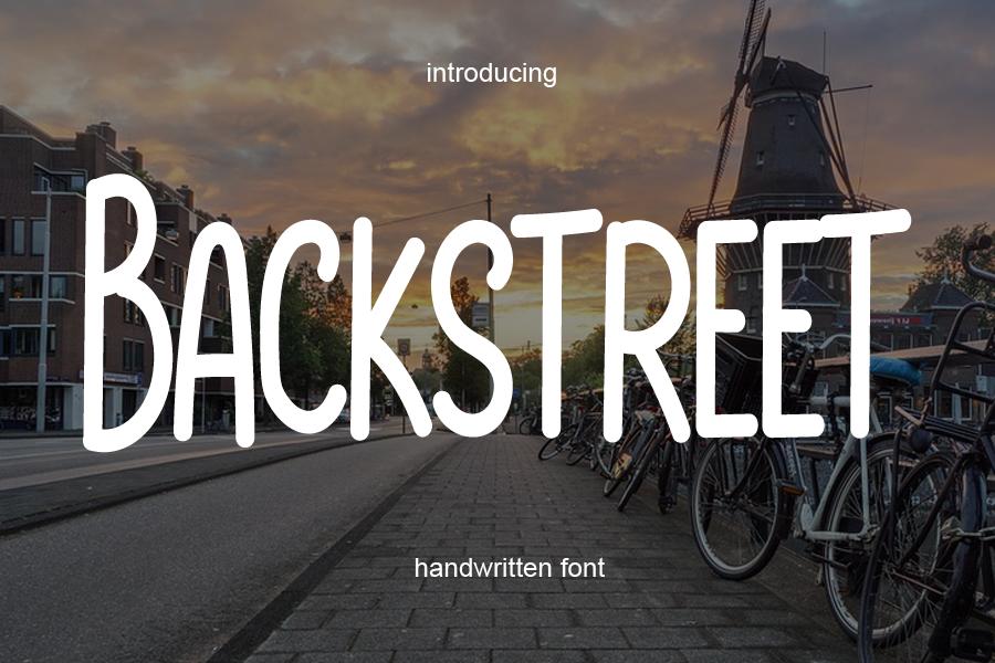 Backstreet Font