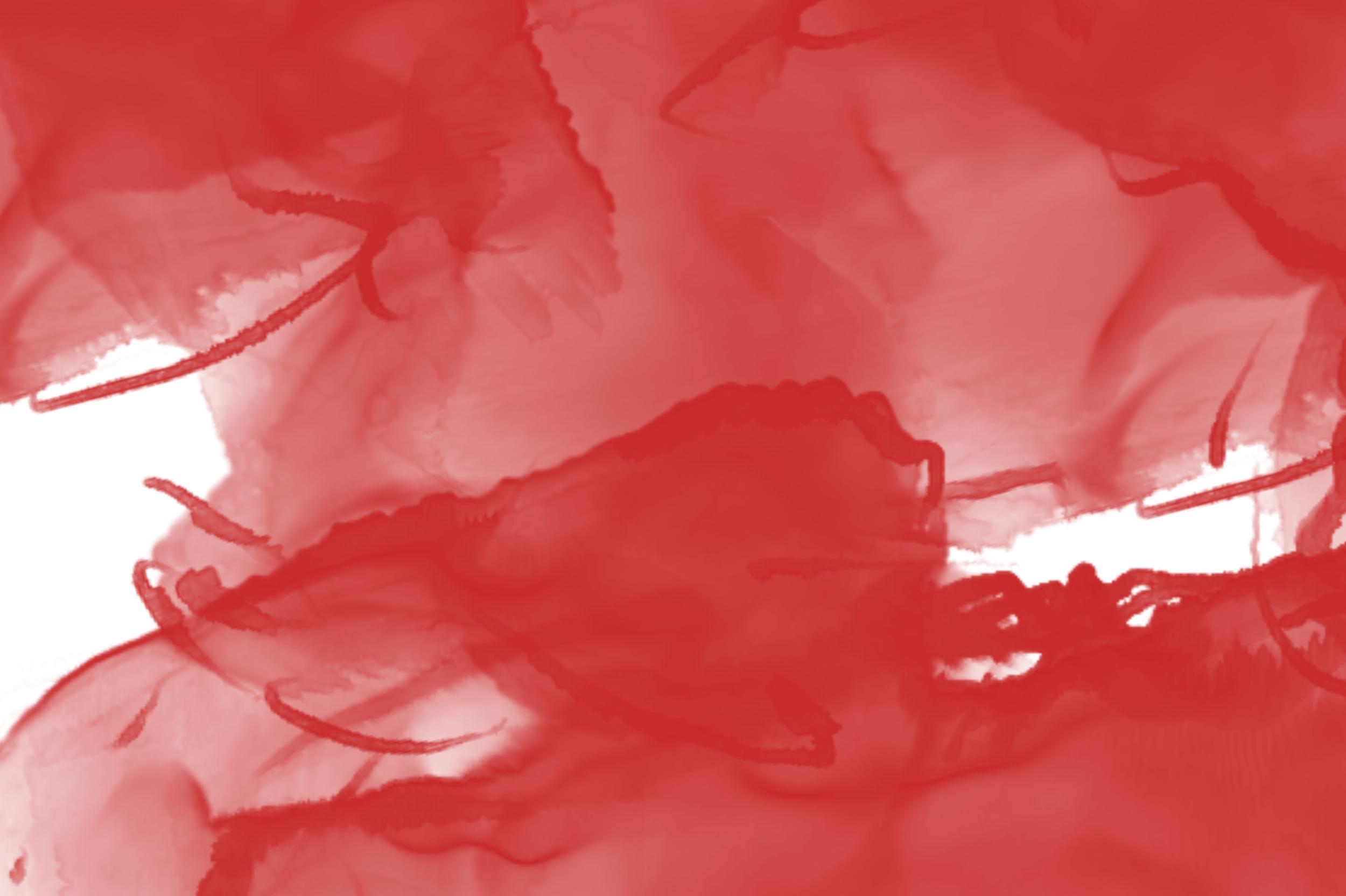 Watercolor Stains Wedding